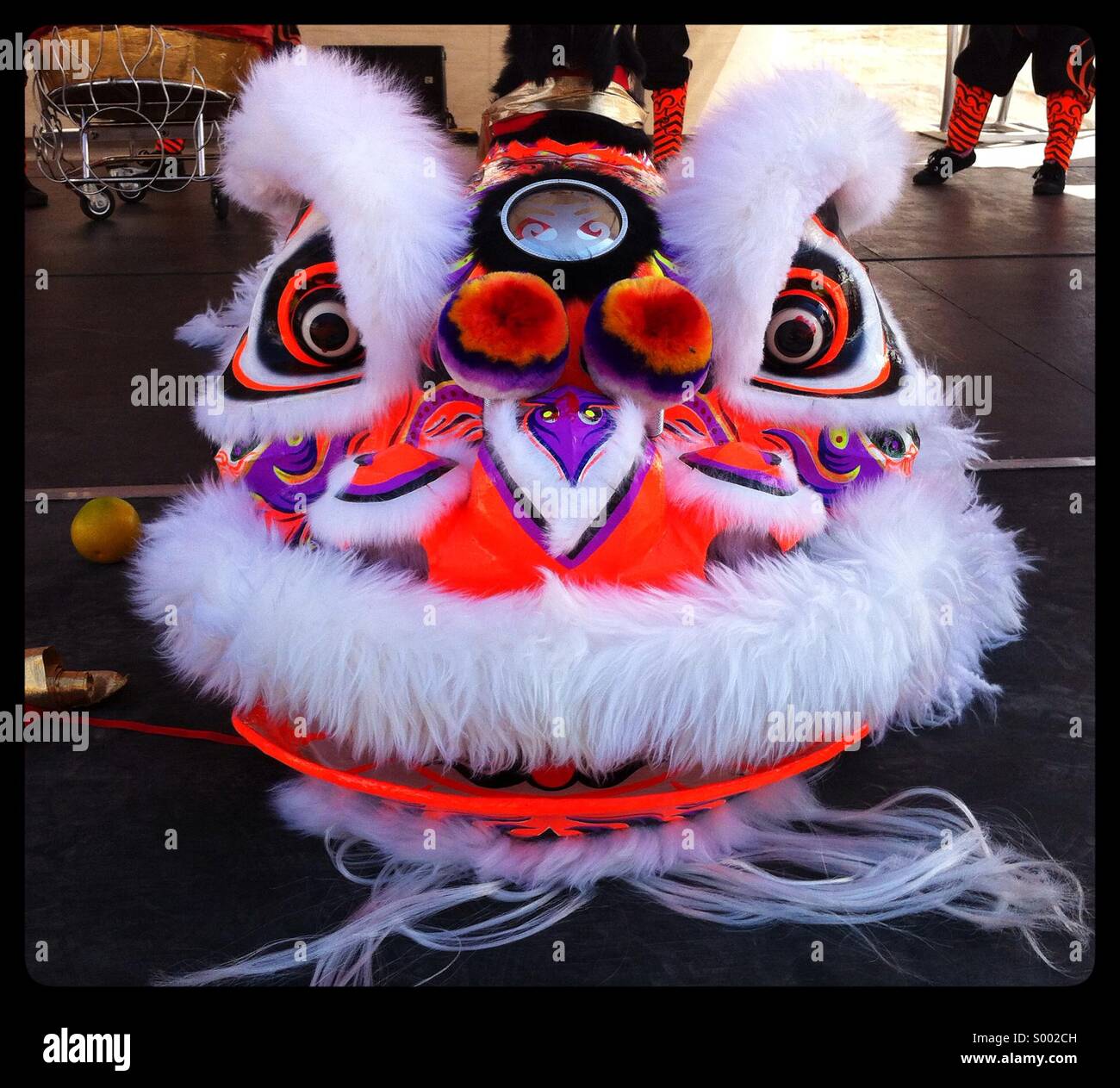 Celebrating Chinese New Year in Melbourne, Australia Stock Photo
