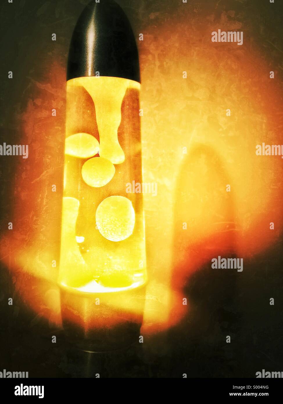 Lava lamp, retro 70s Stock Photo Alamy