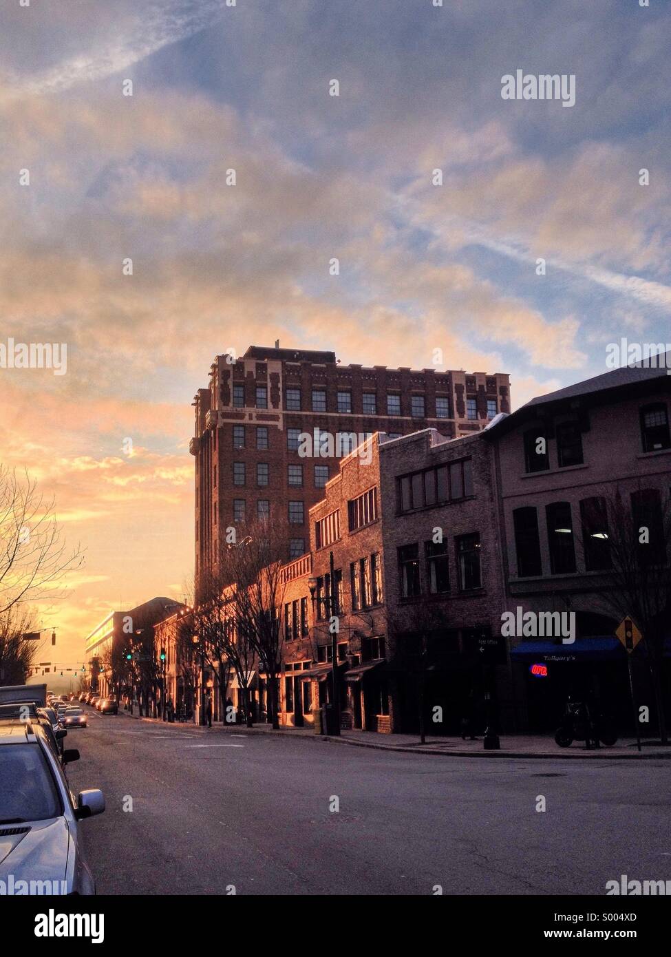 Patton Ave. Asheville,NC Stock Photo Alamy