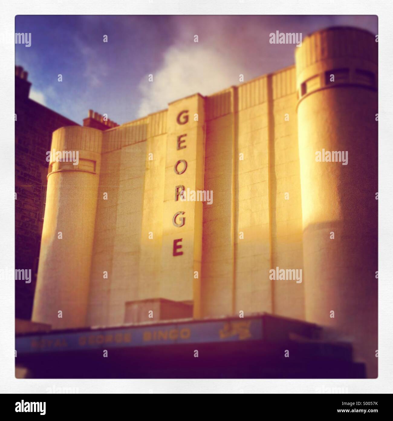 Old cinema now bingo hall in Portobello Scotland Stock Photo