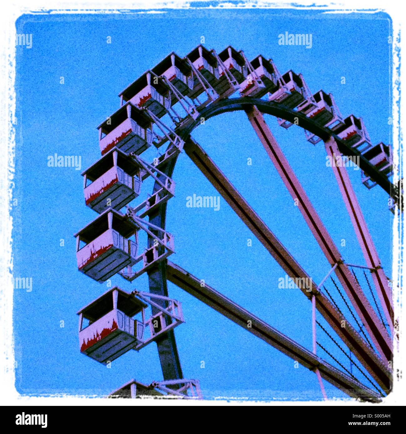 Ferris Wheel - Smartphone Captured Stock Image