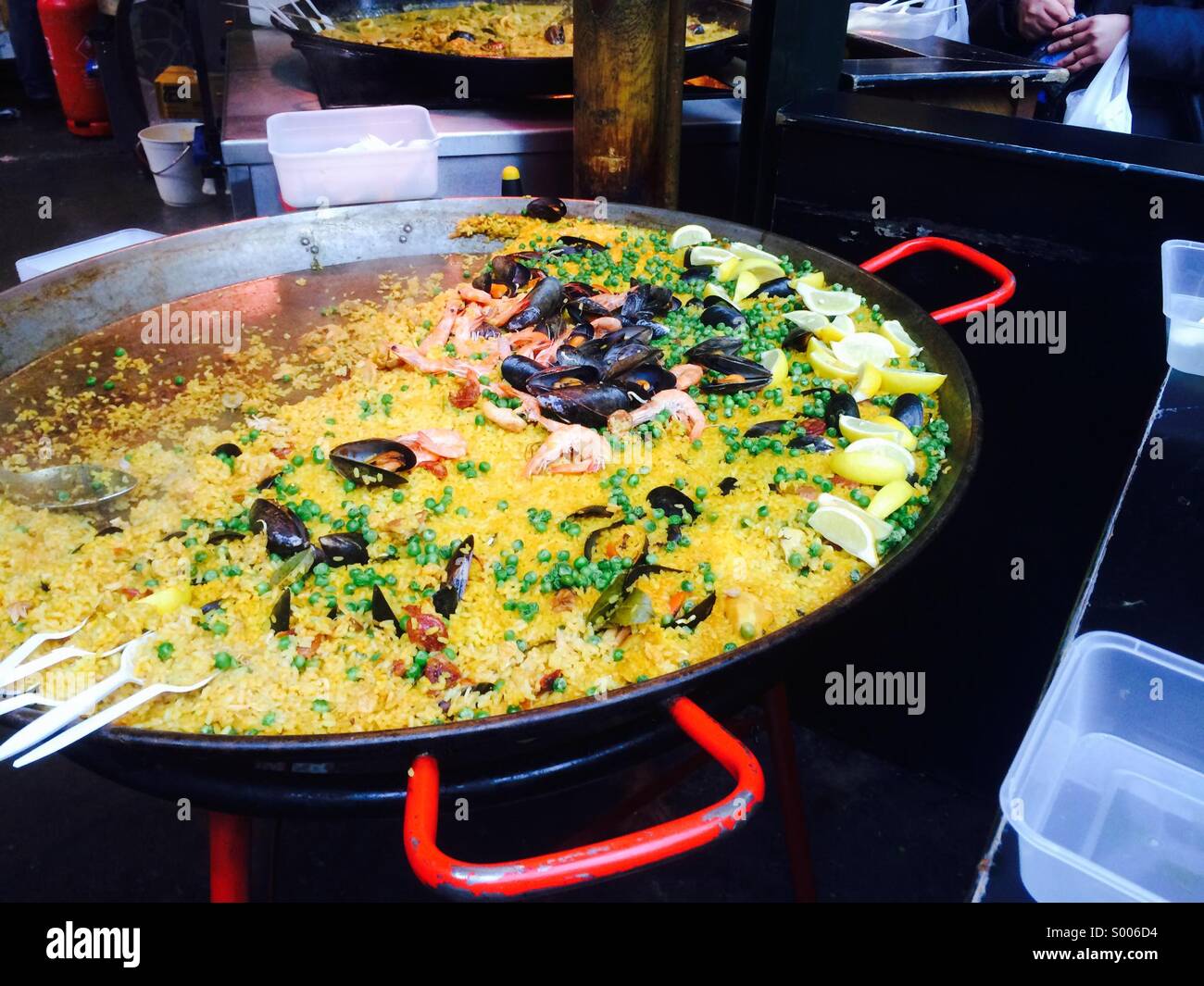 Paella Stock Photo