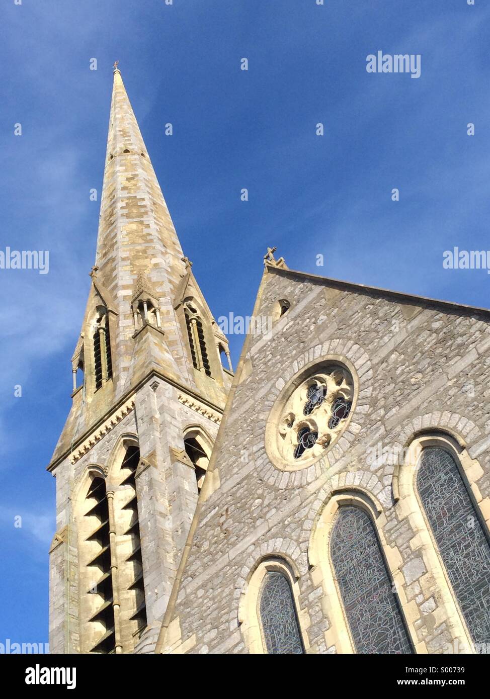 Plymouth Roman Catholic Cathedral ,Devon. - Smartphone Captured Stock Image