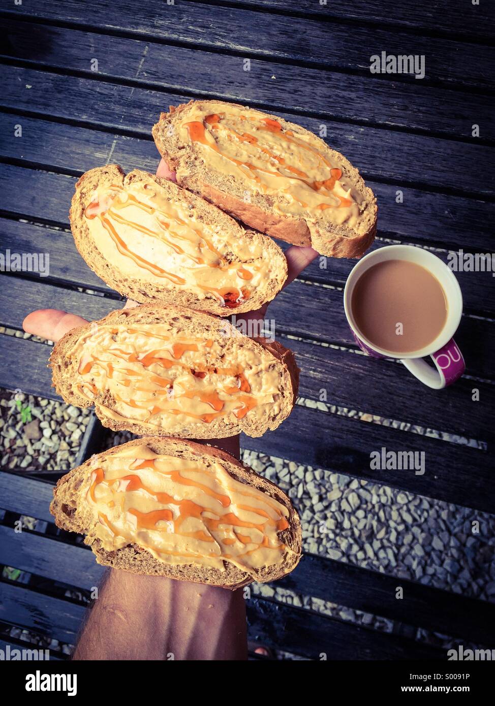 Quick lunch Stock Photo - Alamy