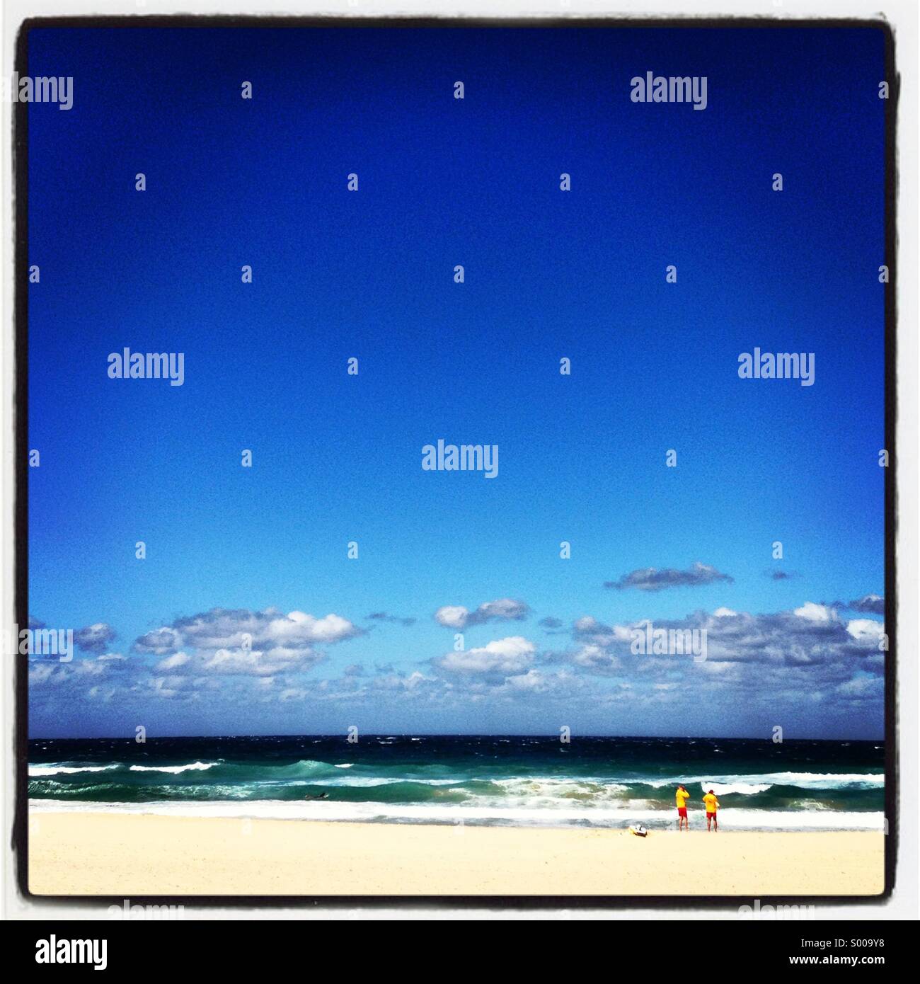 Bondi beach lifeguards Stock Photo Alamy