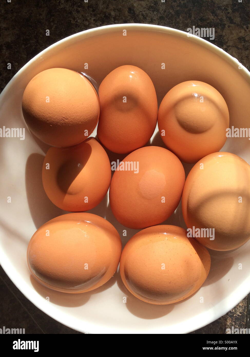 Organic Eggs Stock Photo Alamy