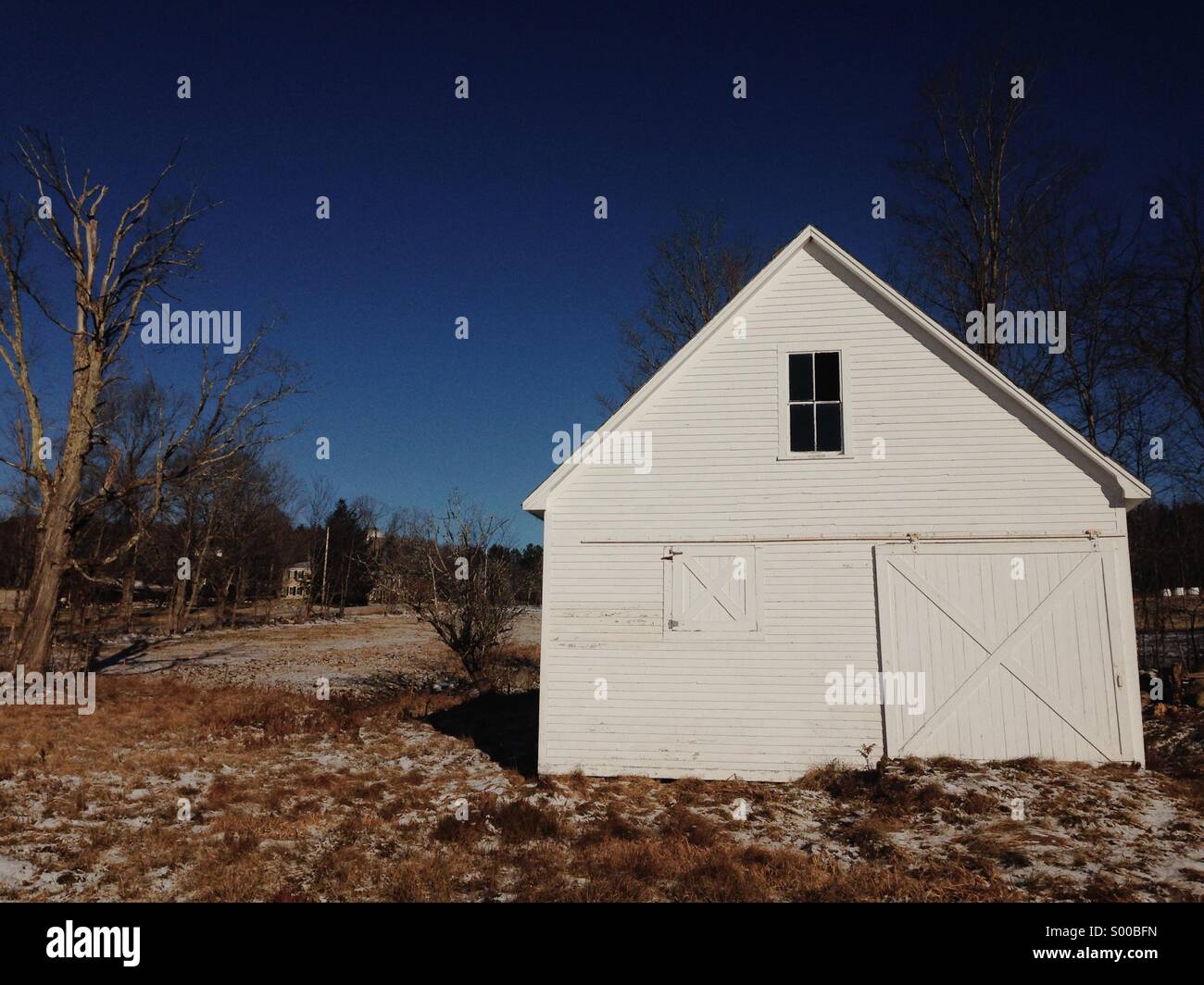 Small Barn In Vermont Usa Stock Photo 309795689 Alamy