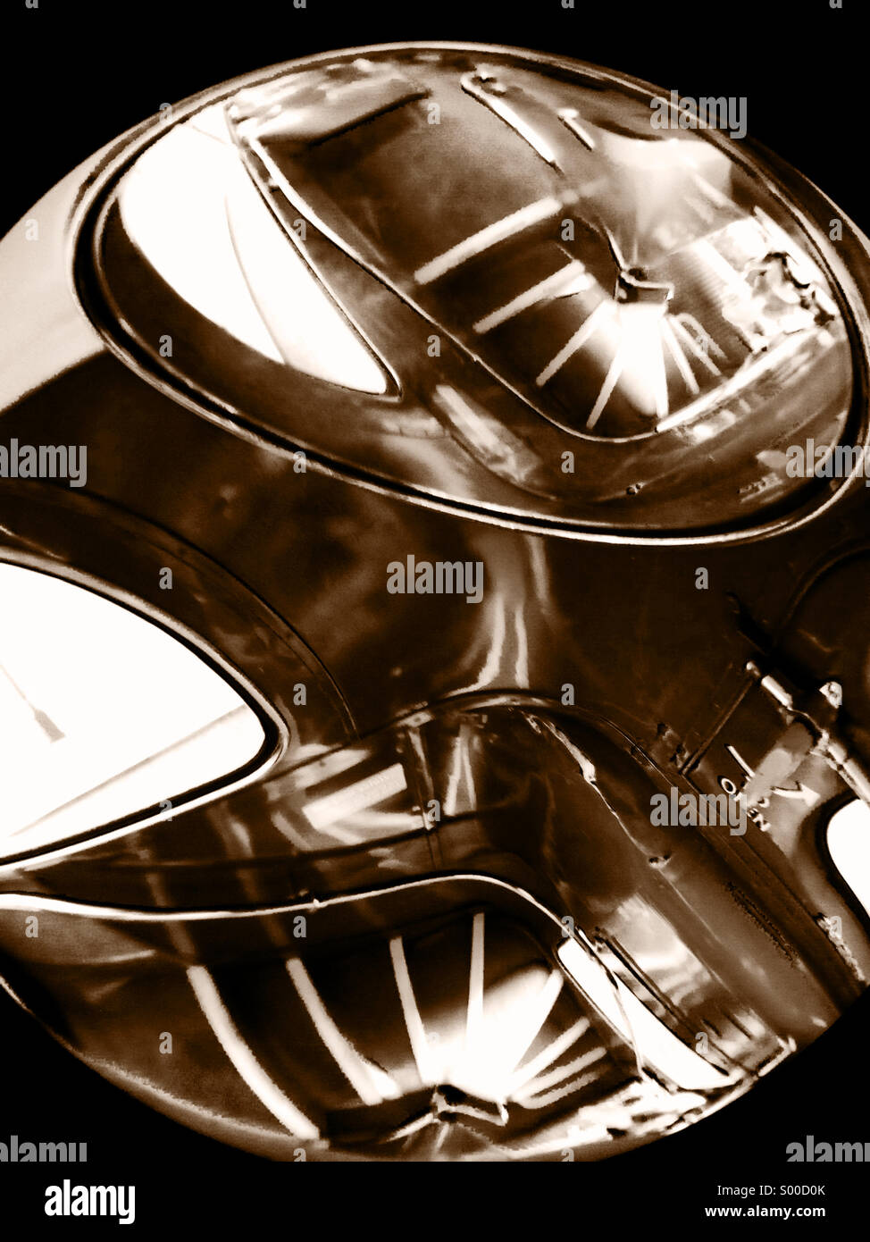 Old London bus staircase - Smartphone Captured Stock Image