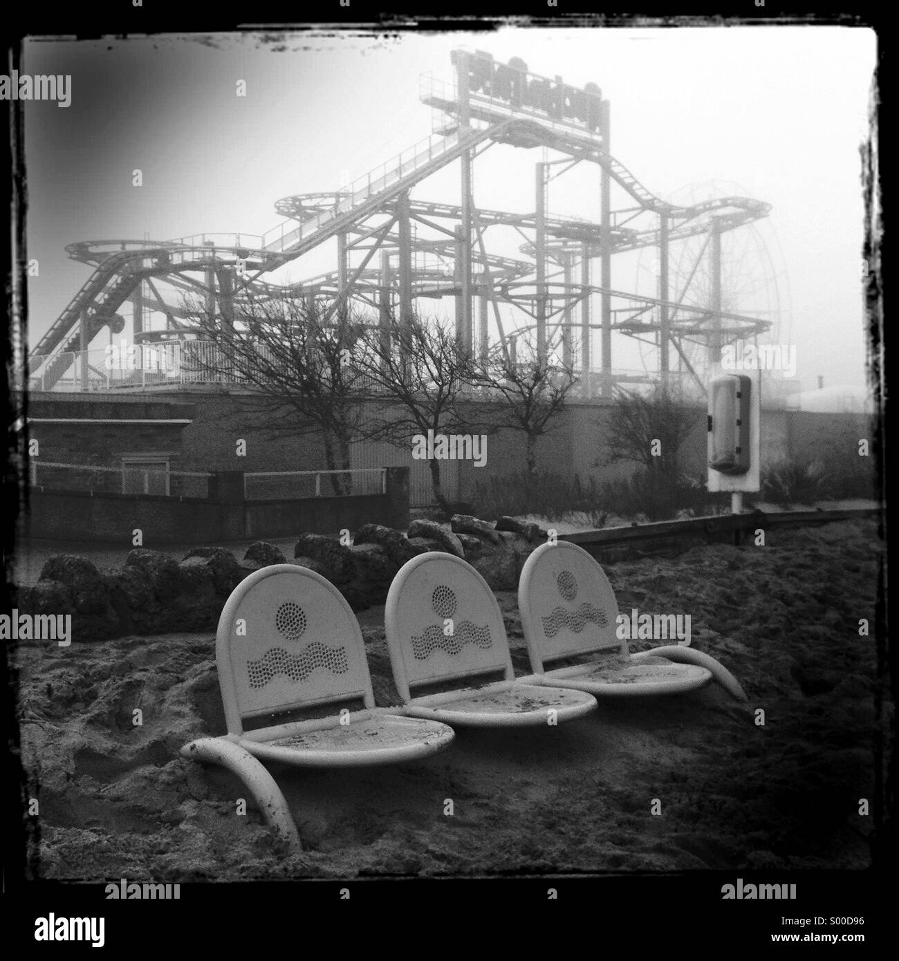 Skegness resort Black and White Stock Photos & Images Alamy