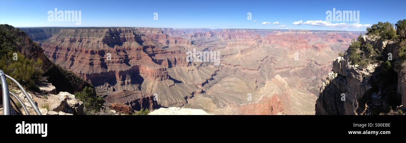 Grand Canyon panorama - Smartphone Captured Stock Image