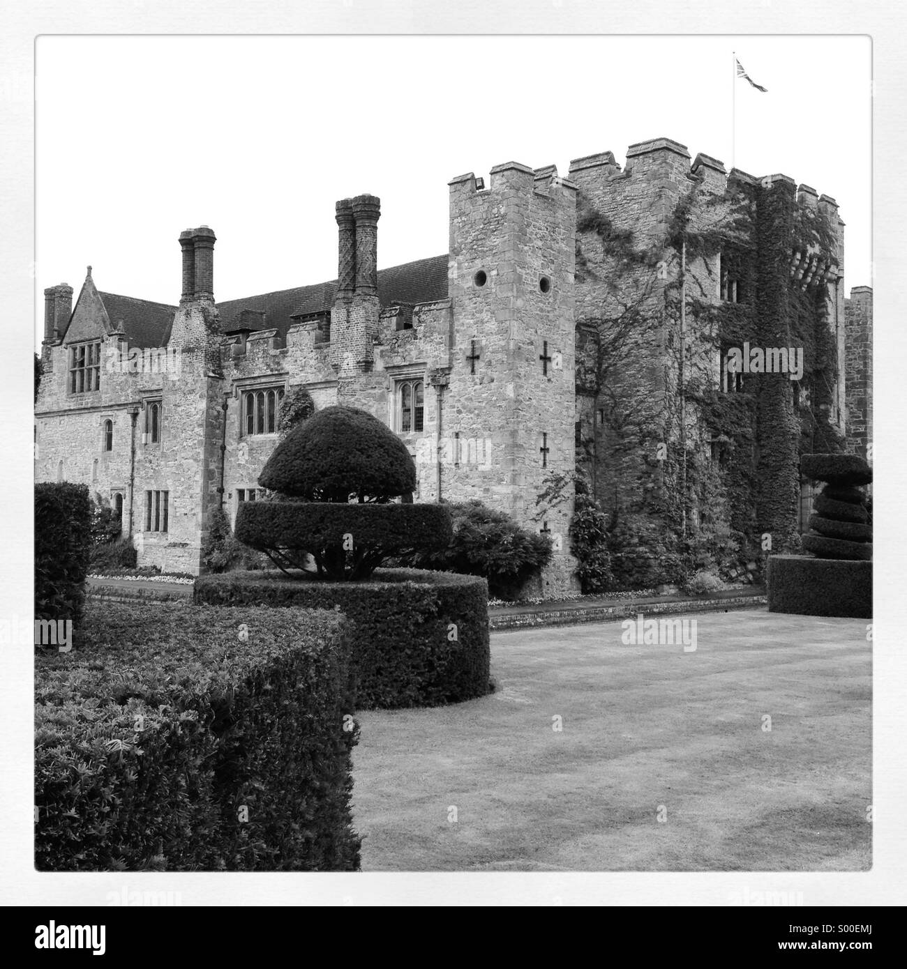 Hever Castle in Kent - Smartphone Captured Stock Image