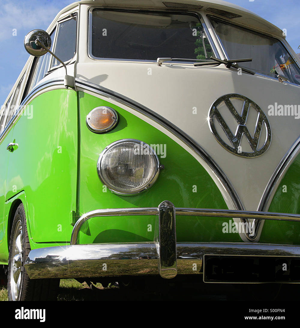The iconic Split Screen VW Camper Van Stock Photo Alamy