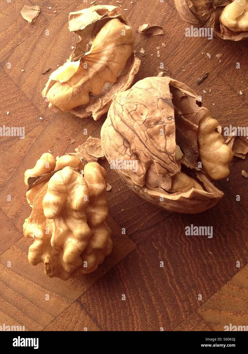 Walnuts - Smartphone Captured Stock Image