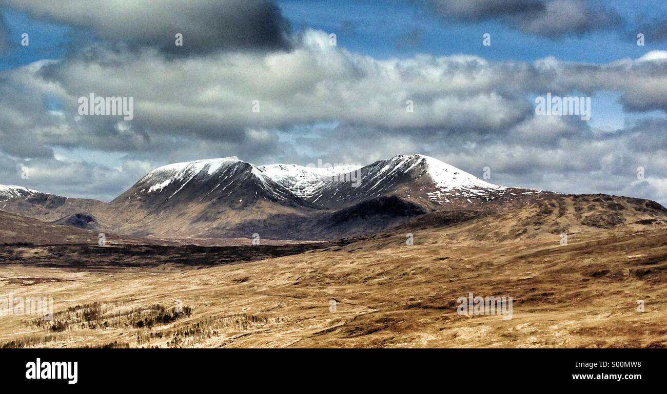 Scottish Mountains Stock Photo