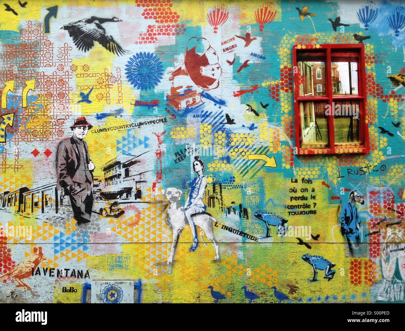 Montreal wall art hires stock photography and images Alamy