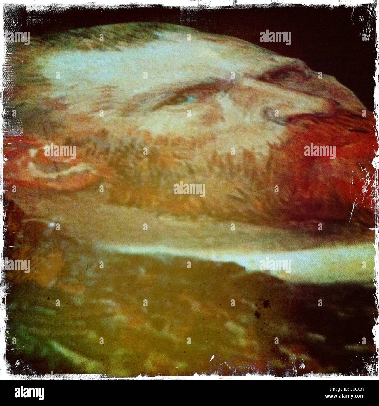 Scene from van gogh alive exhibition in istanbul - Smartphone Captured Stock Image