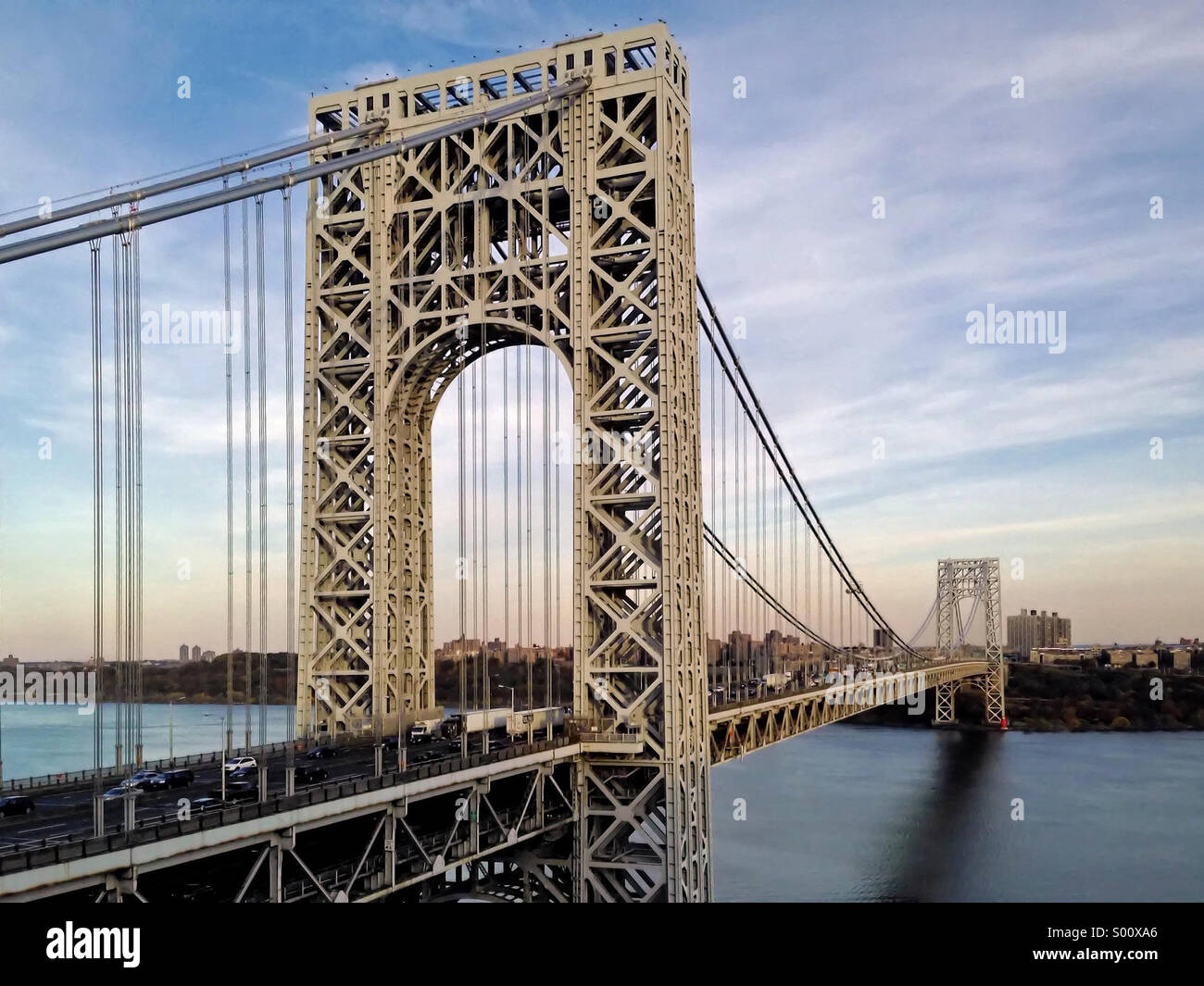 George Washington Bridge Stock Photo