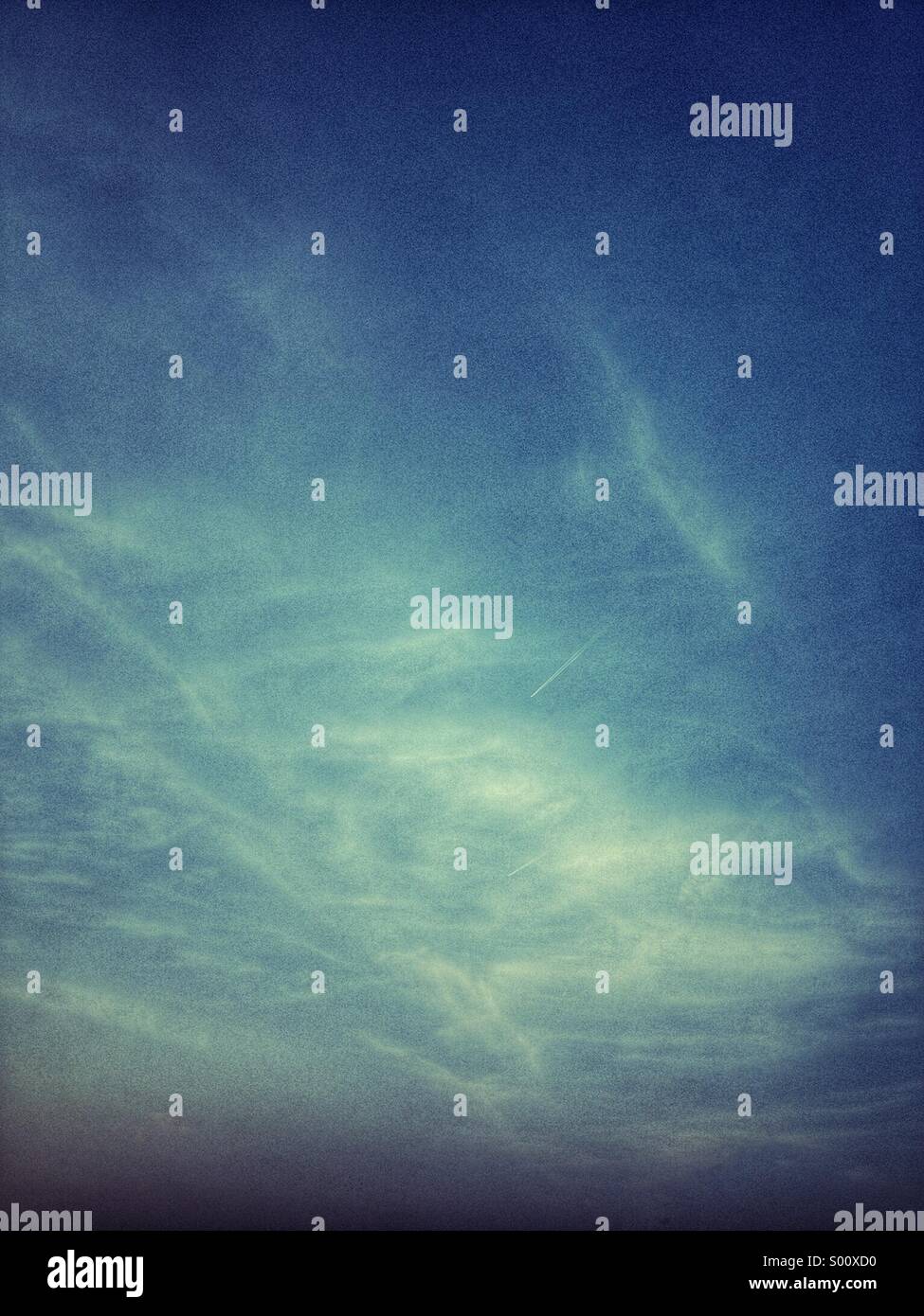 Dark blue sky Stock Photo Alamy