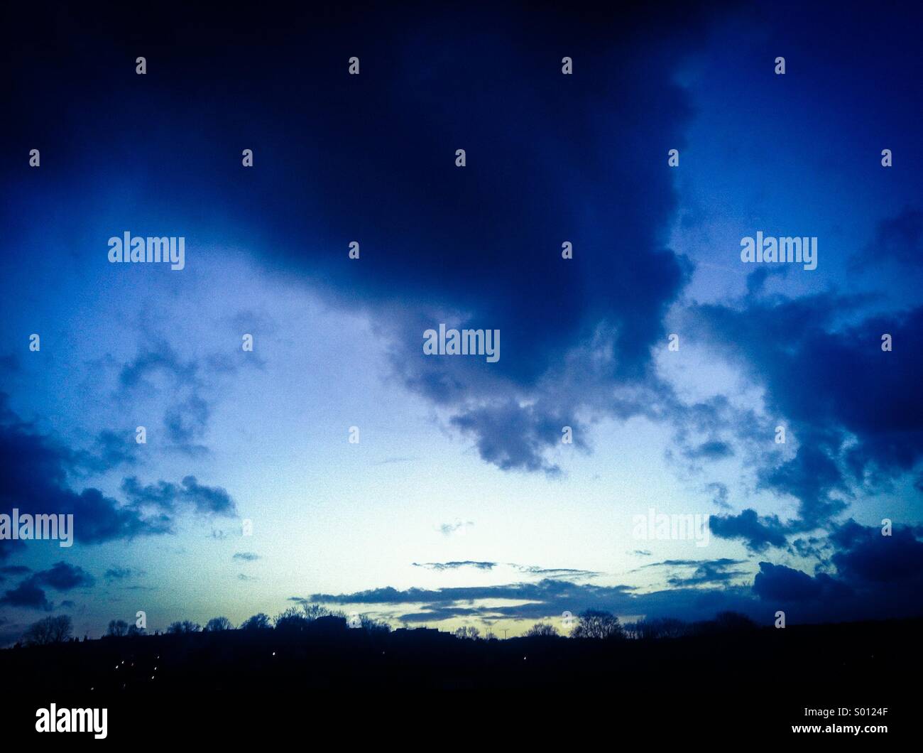 Skyscape - Smartphone Captured Stock Image