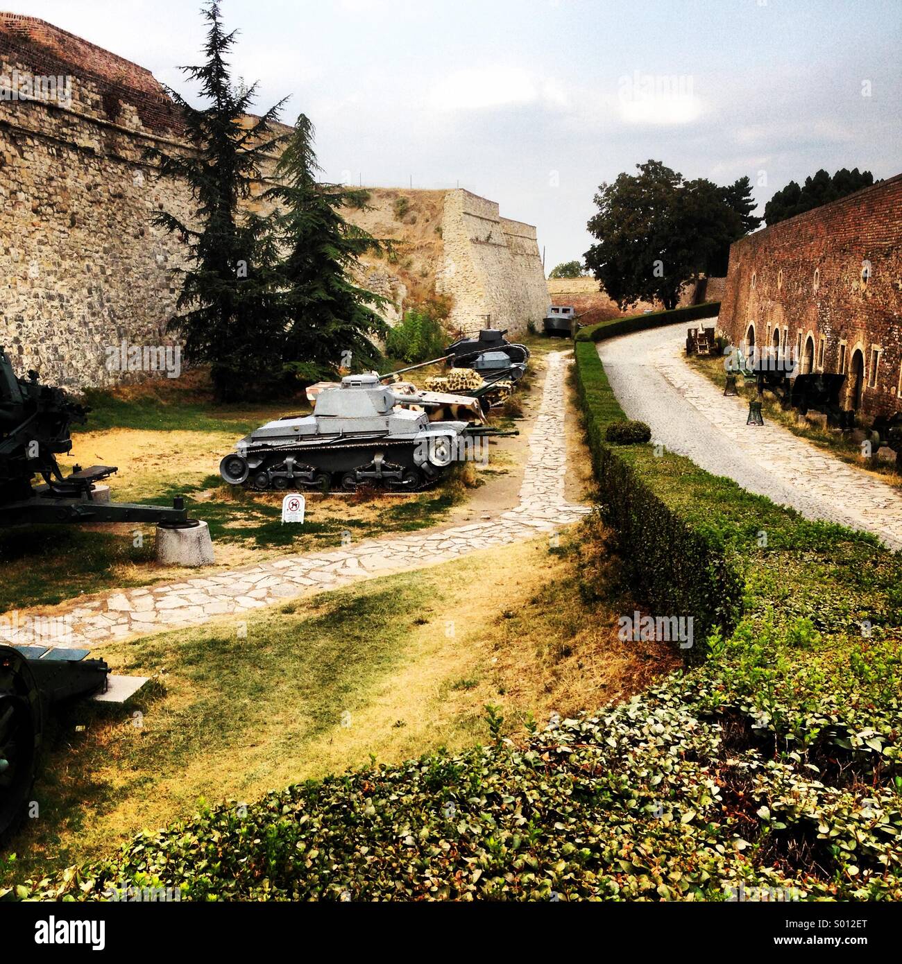 Military museum, Belgrade, Serbia - Smartphone Captured Stock Image