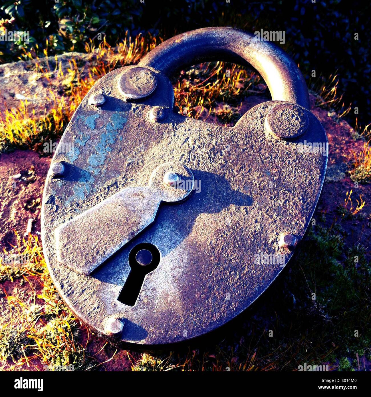 Padlock without Key Stock Photo Alamy