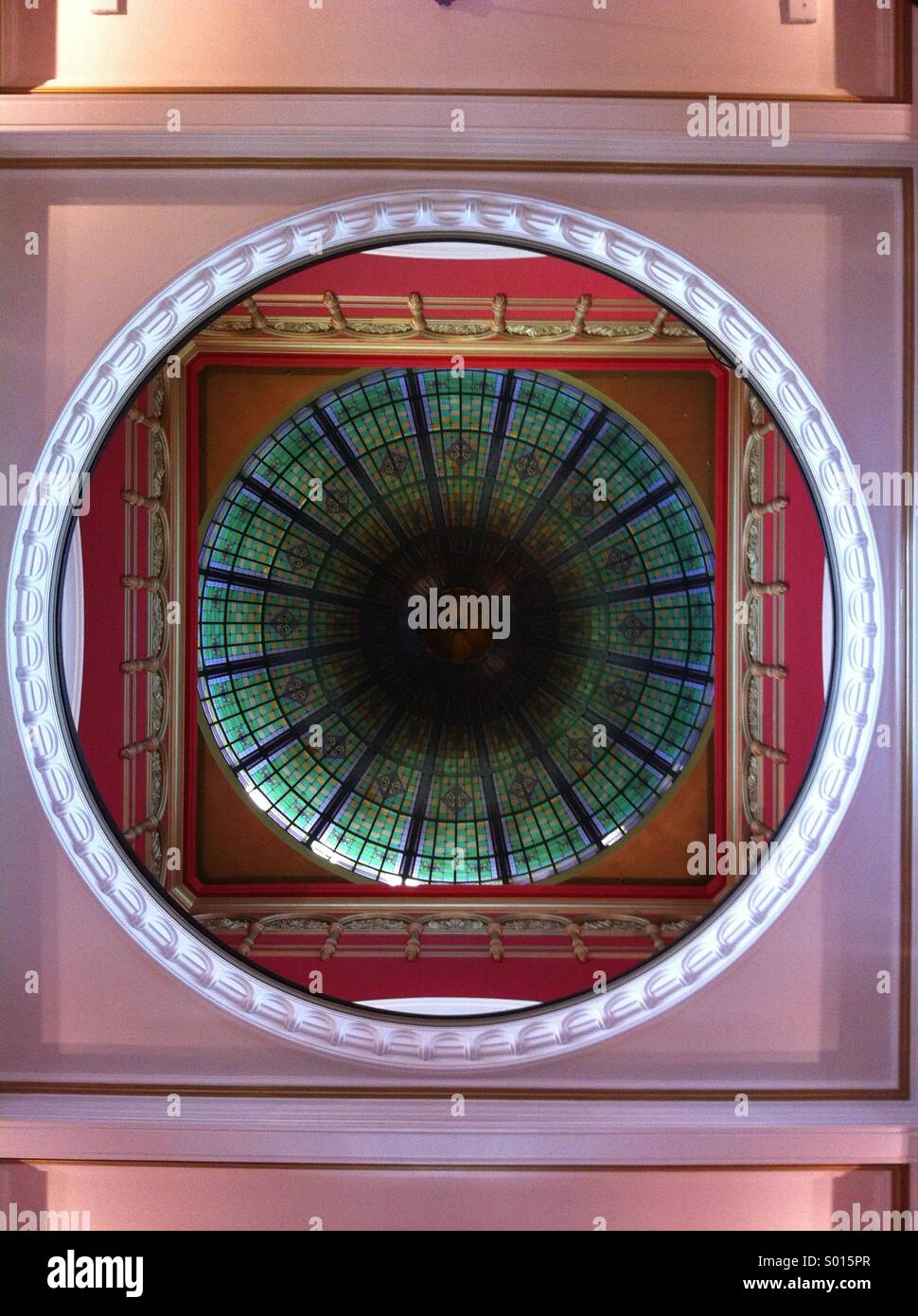 Dome Queen Victoria Building Sydney Australia - Smartphone Captured Stock Image