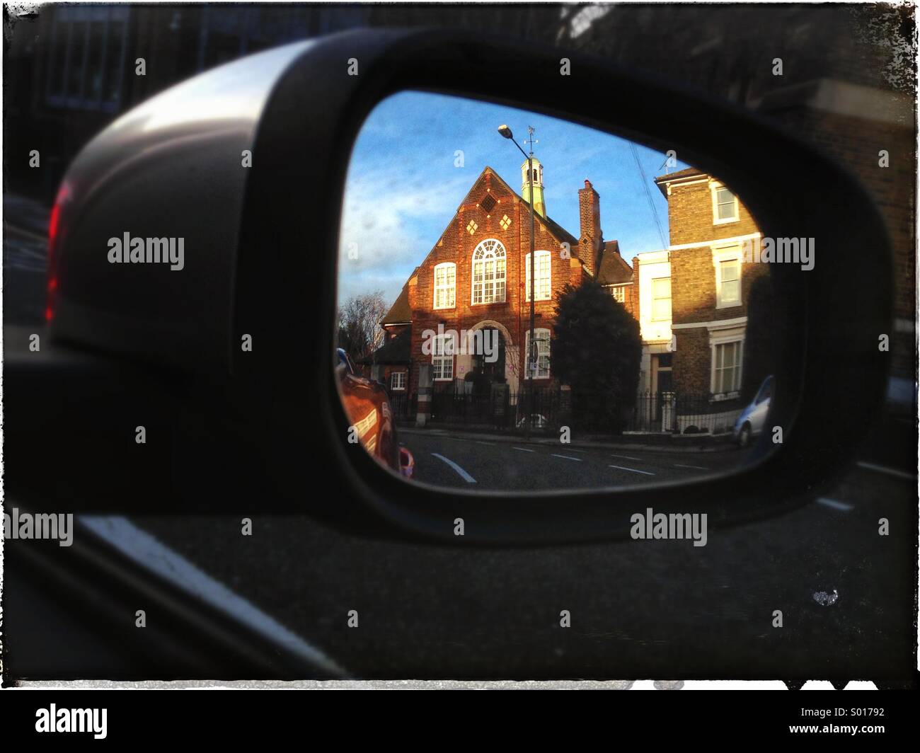 Rear view - Smartphone Captured Stock Image