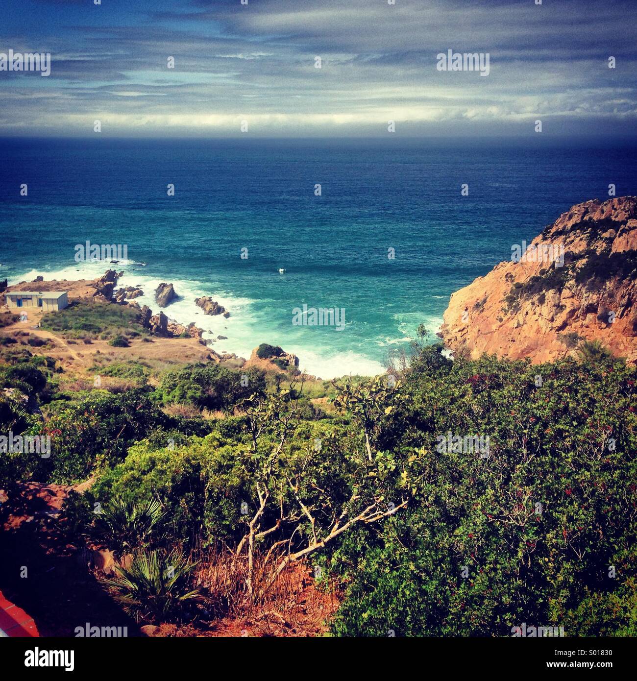 Landscape, cap Spartel - Smartphone Captured Stock Image