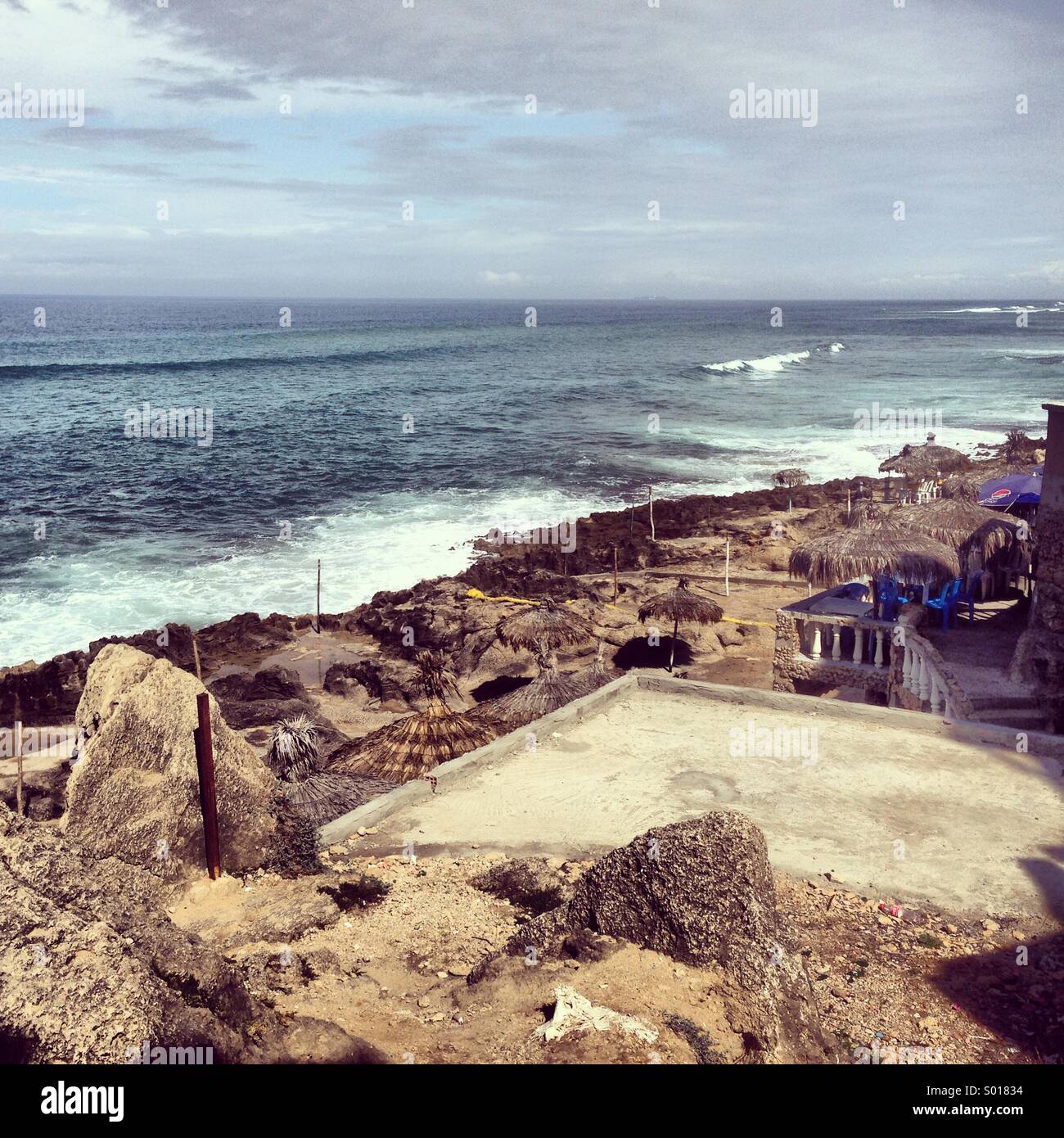 Coast, North Africa - Smartphone Captured Stock Image