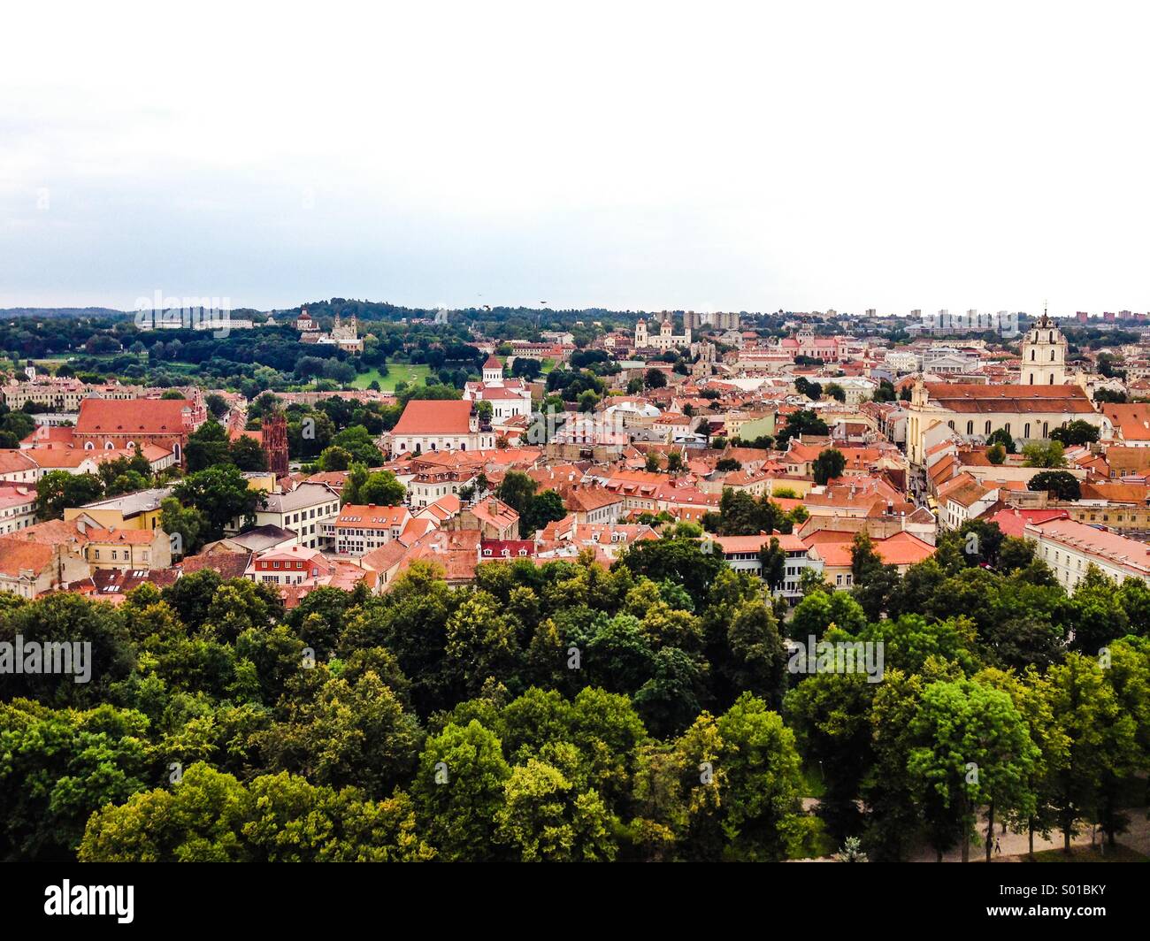 Vilnius oldtown Stock Photo