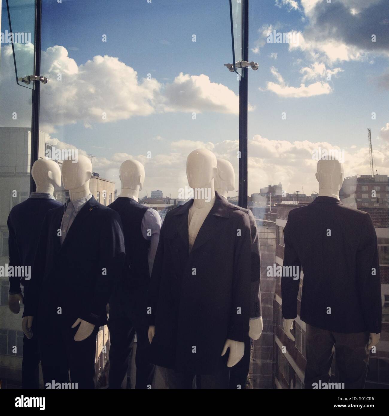 Shop mannequins, London Stock Photo Alamy