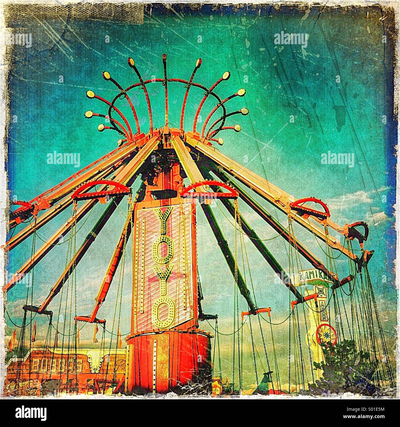 Summer Day at the Gallatin County Fair - Smartphone Captured Stock Image