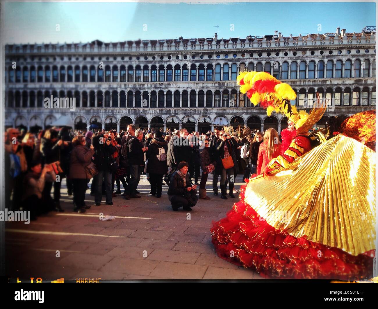 Carnevale at Venece, Italy Stock Photo