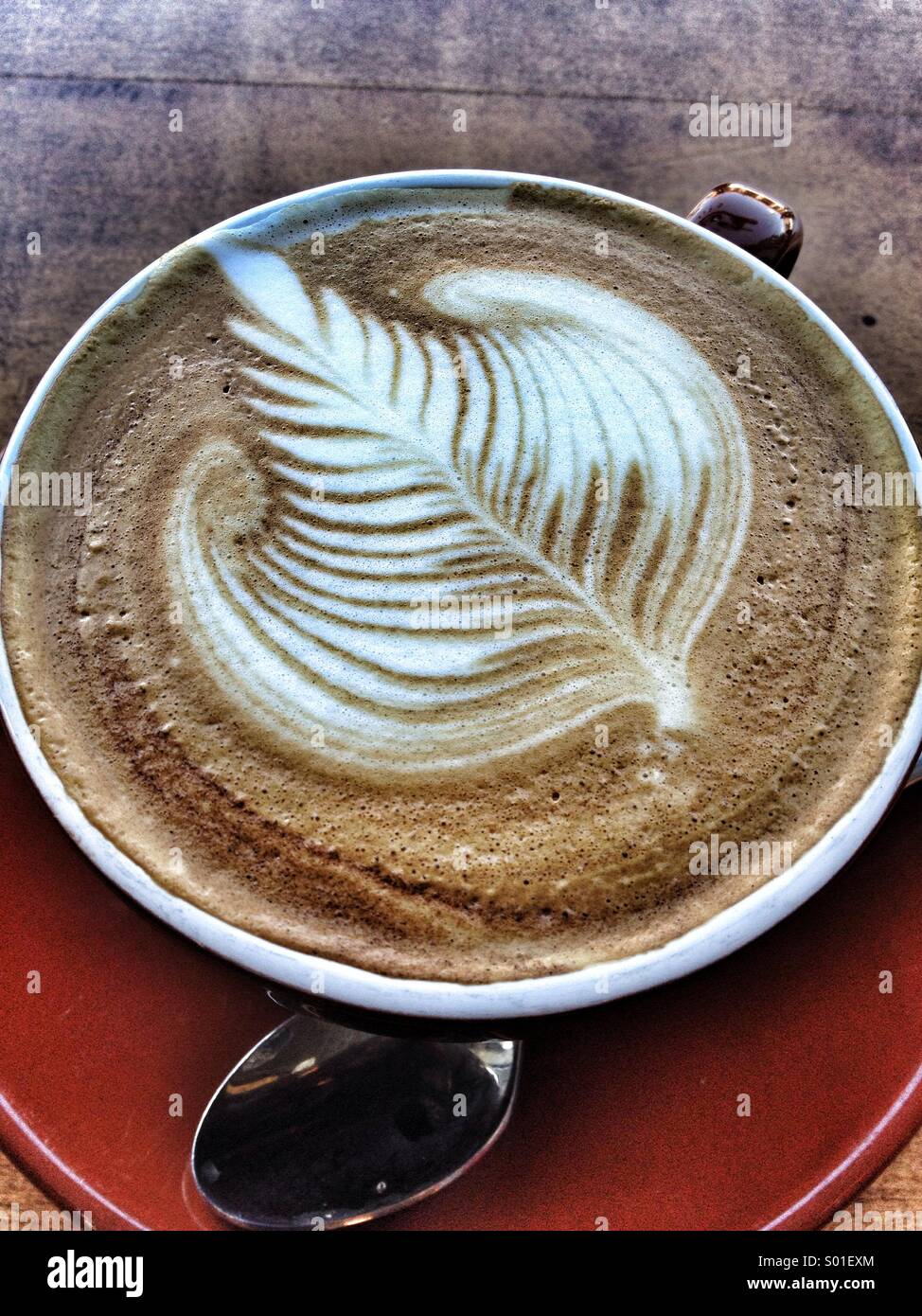 Coffee - Smartphone Captured Stock Image