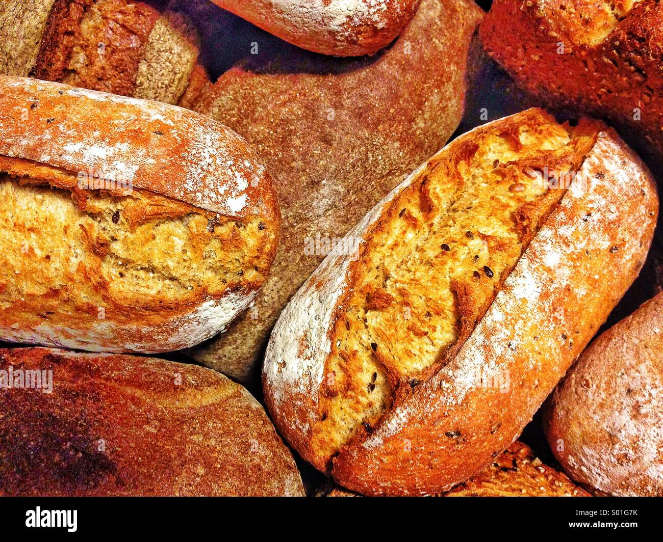 Tasty fresh baked bread Stock Photo Alamy