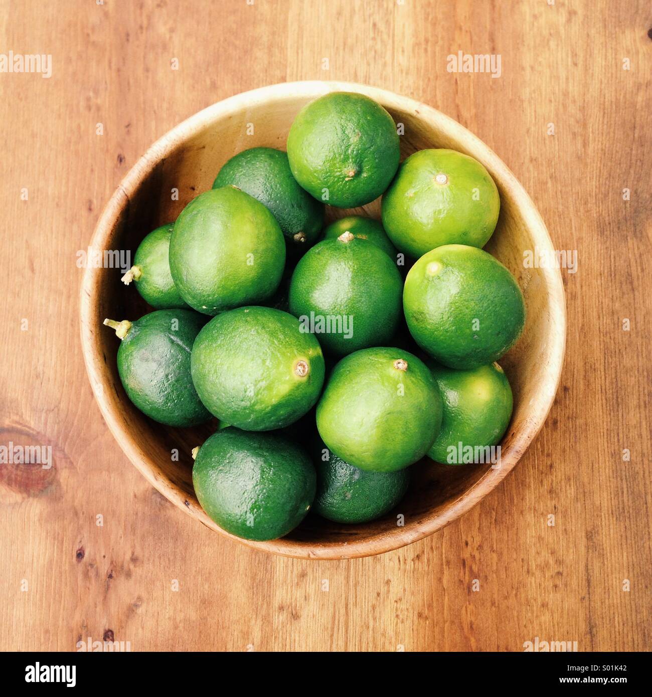 Key limes Stock Photo