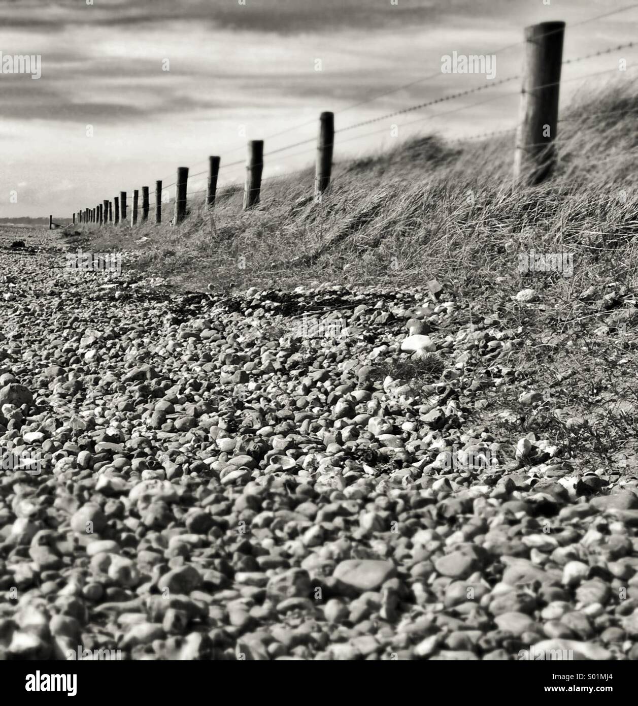 West Beach, Littlehampton, West Sussex - Smartphone Captured Stock Image