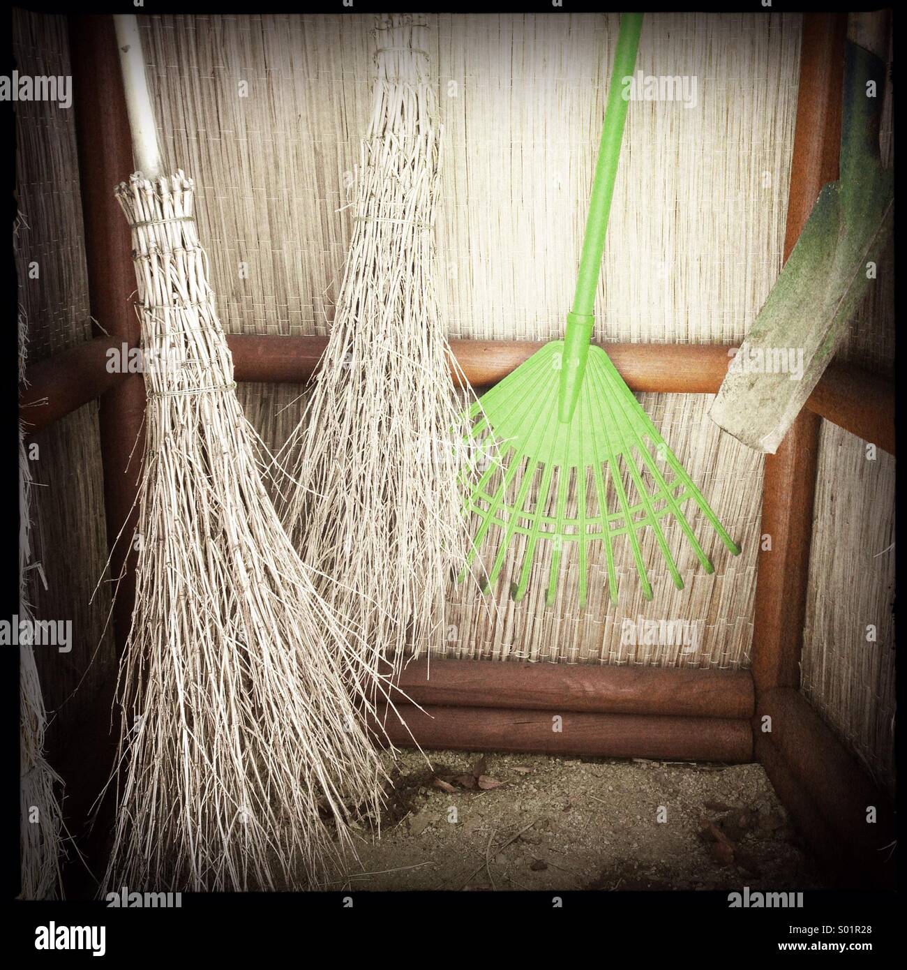 Gardening tools - Smartphone Captured Stock Image