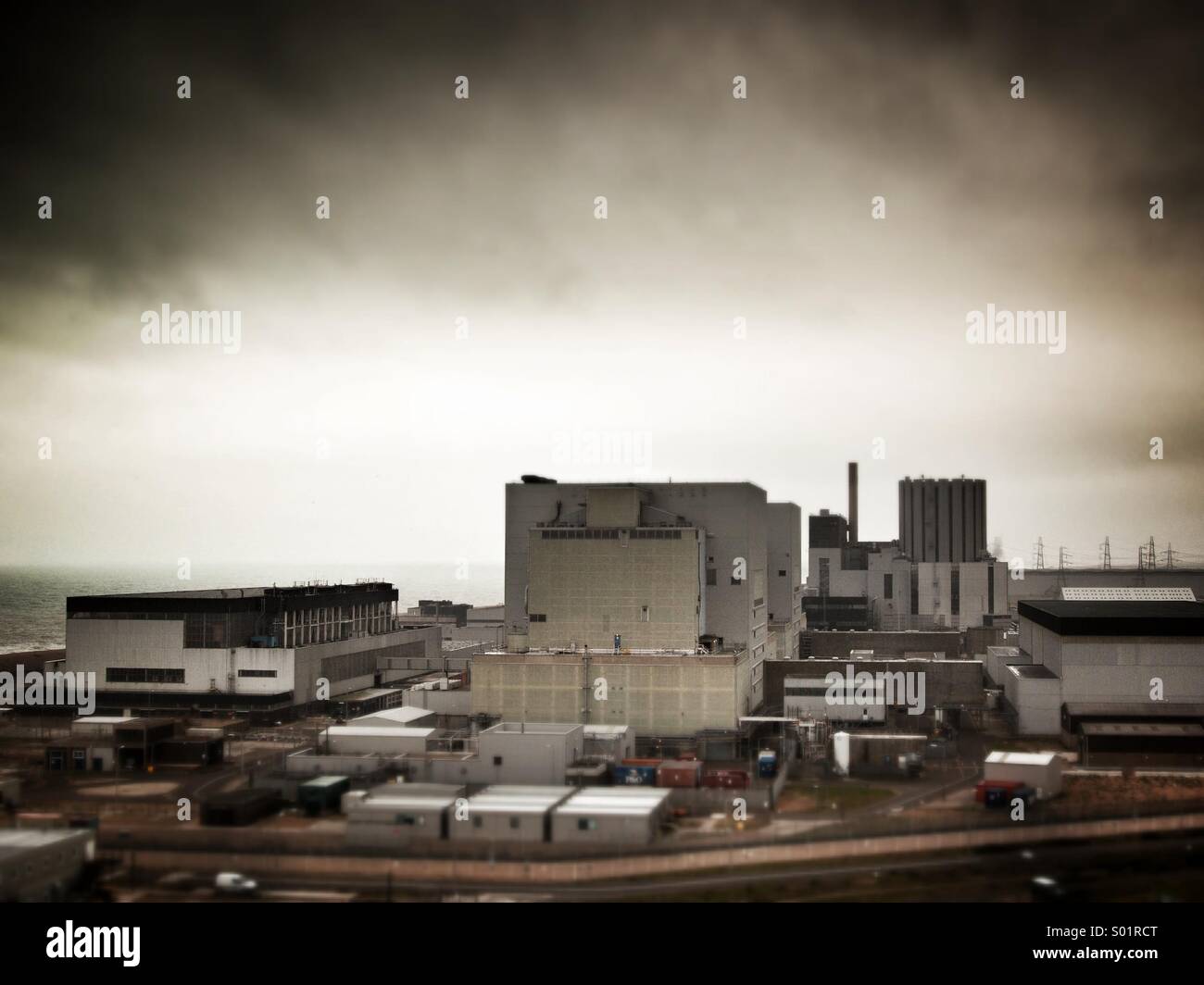 Dungeness nuclear power station, Kent, England, UK. - Smartphone Captured Stock Image