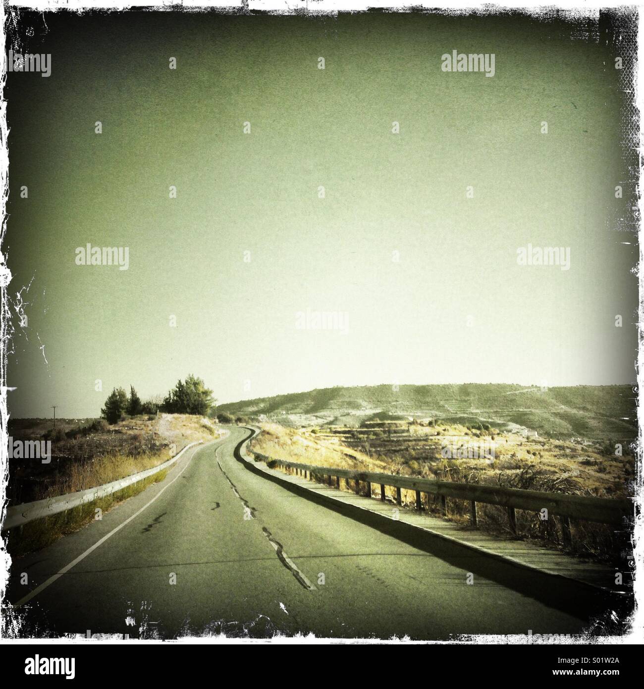 Road to nowhere - Smartphone Captured Stock Image