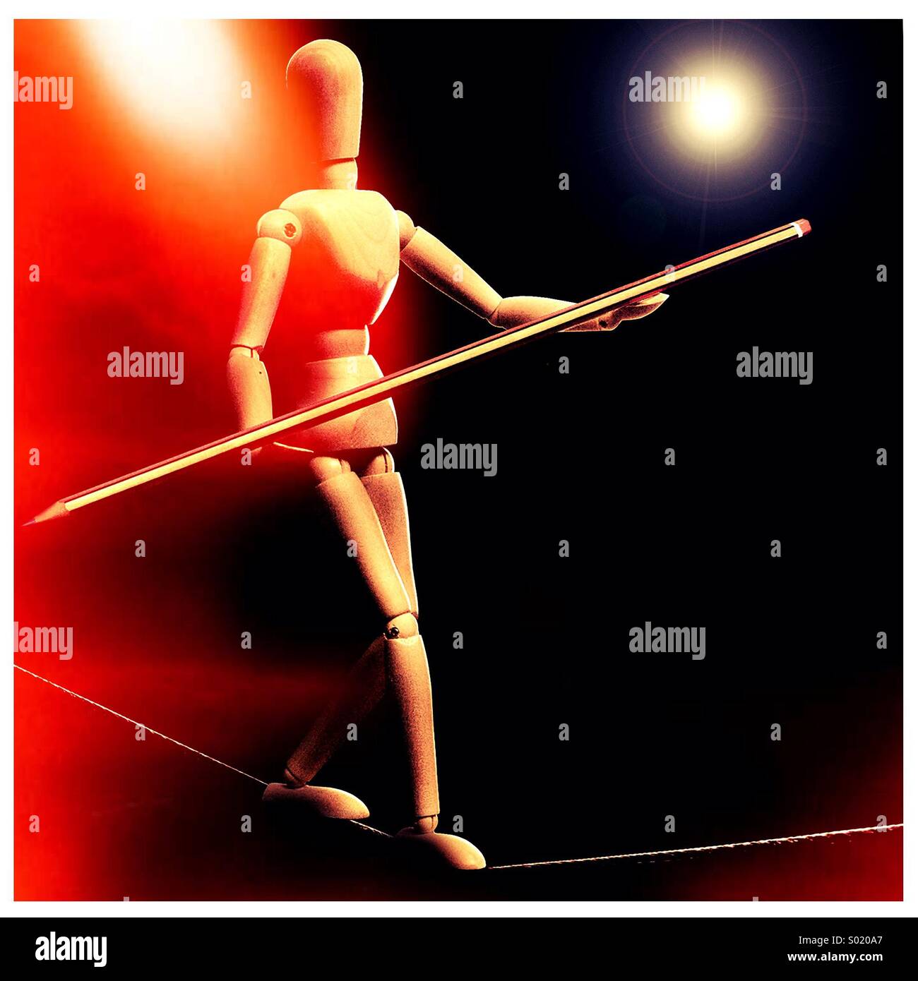 Tightrope dancer hires stock photography and images Alamy