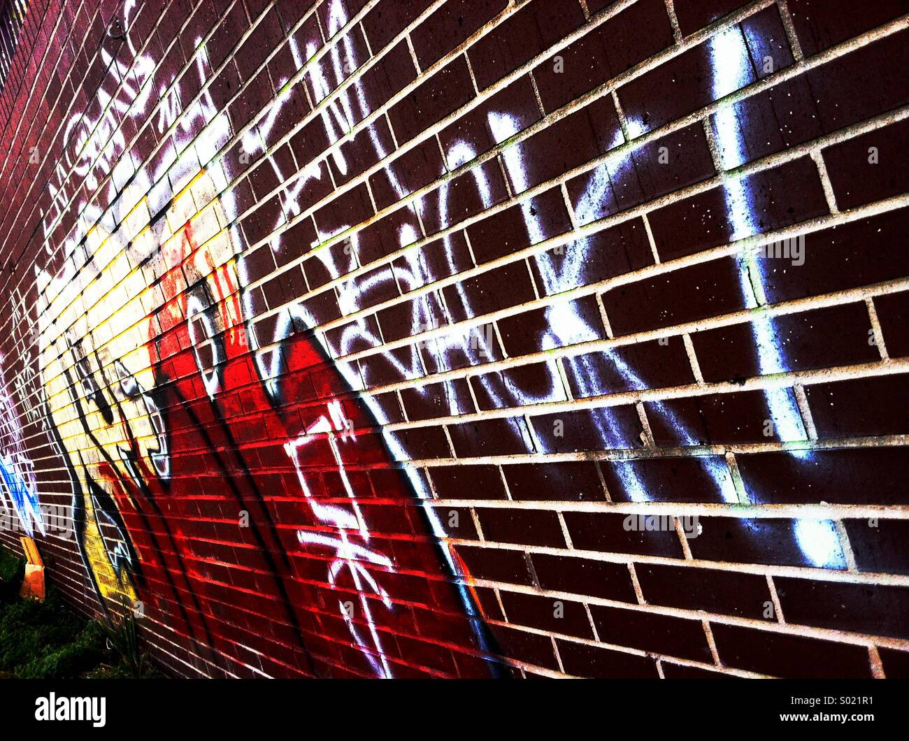 Exclamation Point Graffiti Stock Photo Alamy