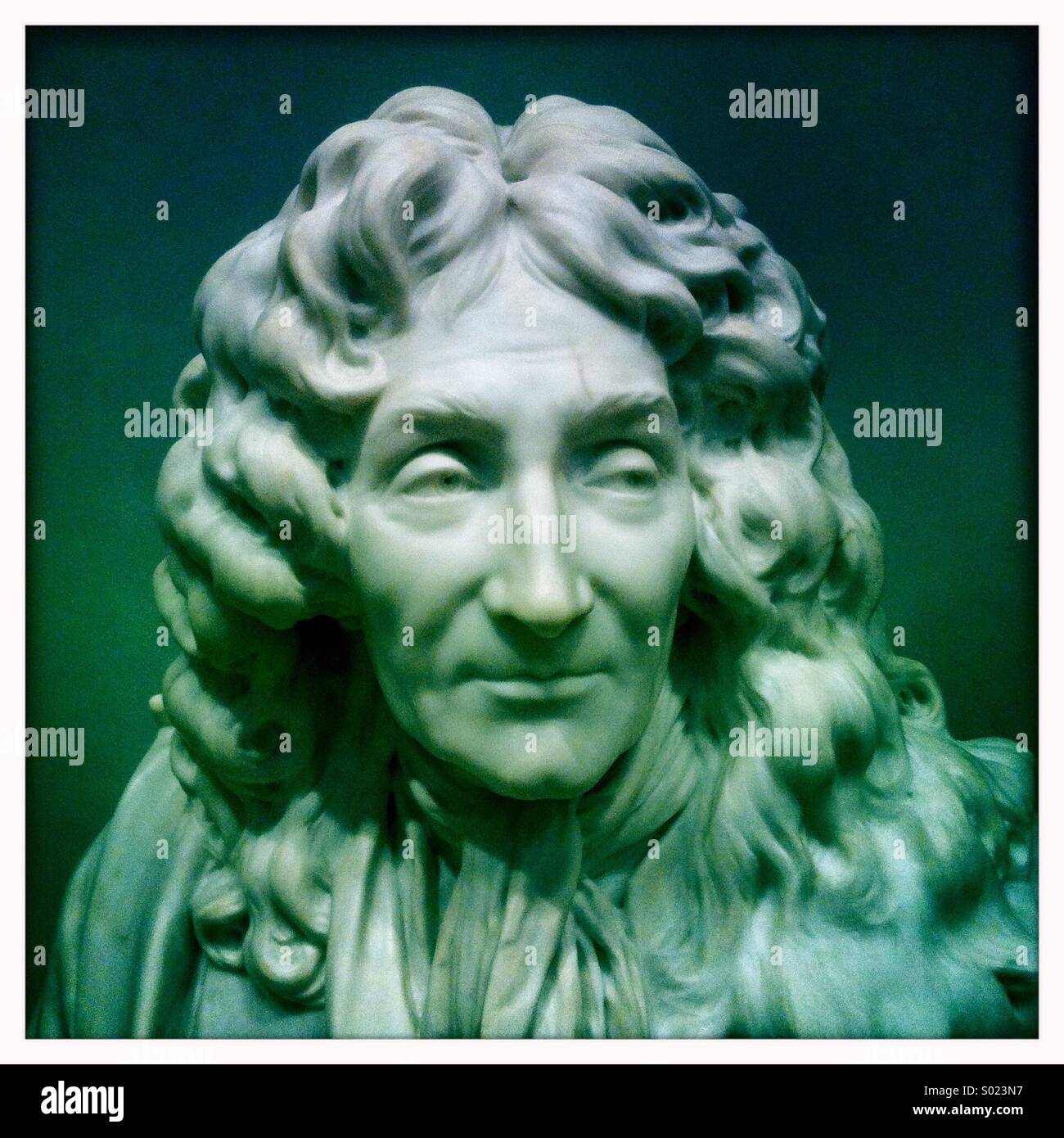 Marble statue of a man Stock Photo Alamy