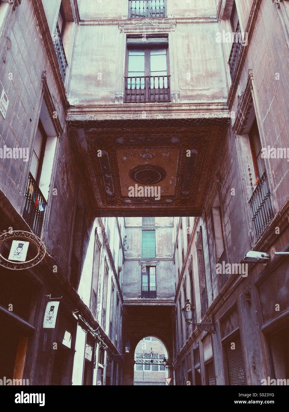 Barcelona street Stock Photo