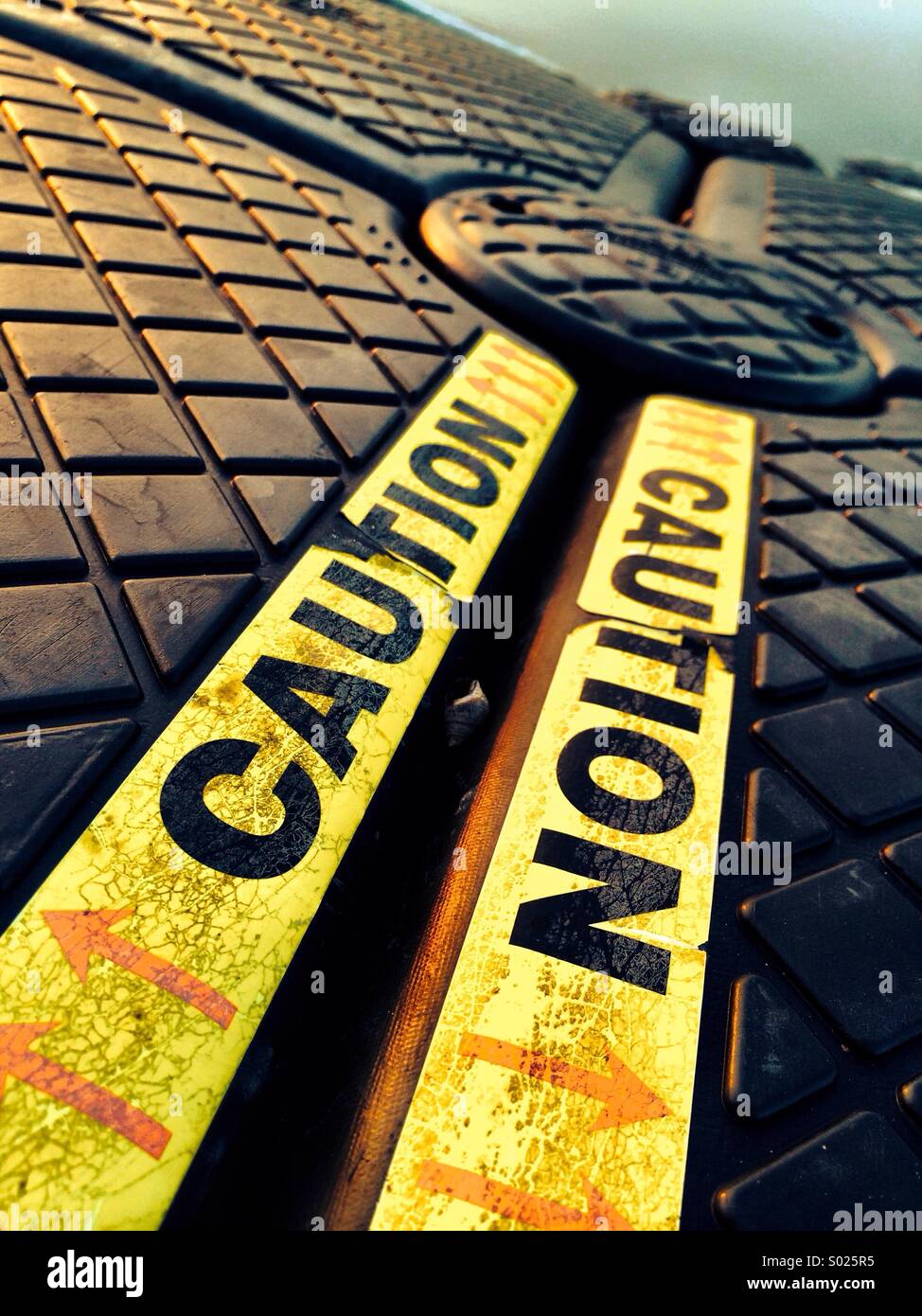 Caution Stock Photo