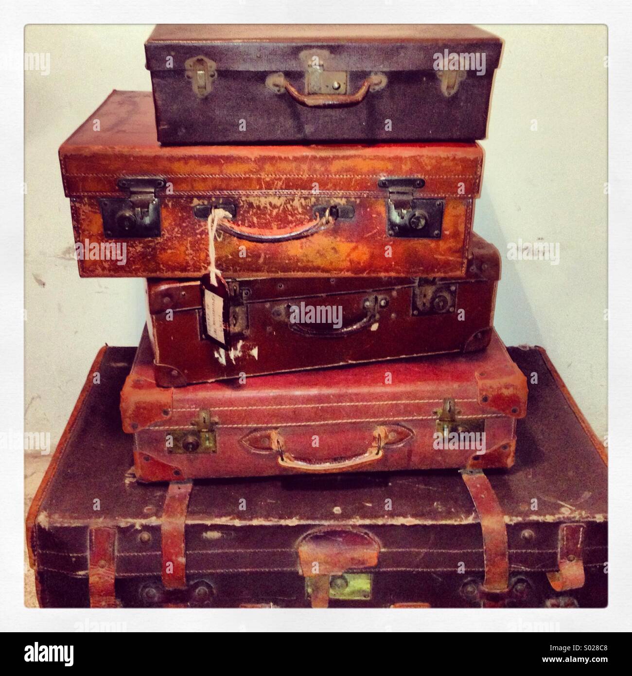 Old suitcase - Smartphone Captured Stock Image