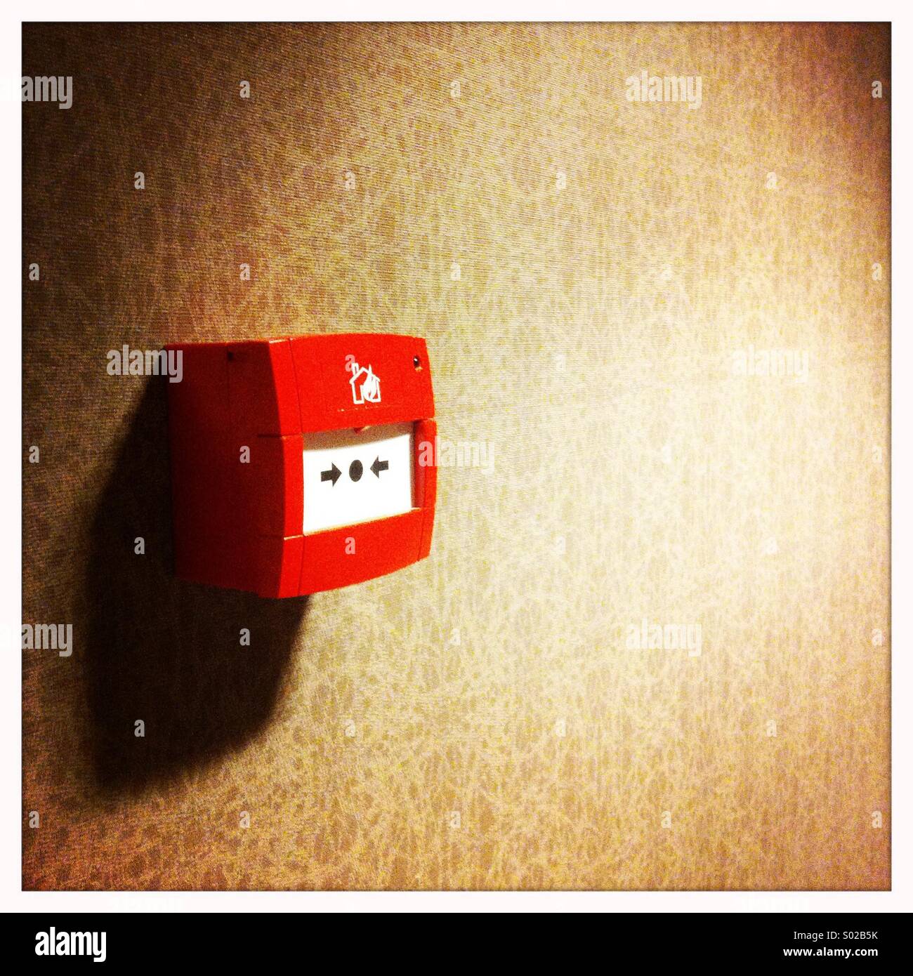 Fire alarm Stock Photo