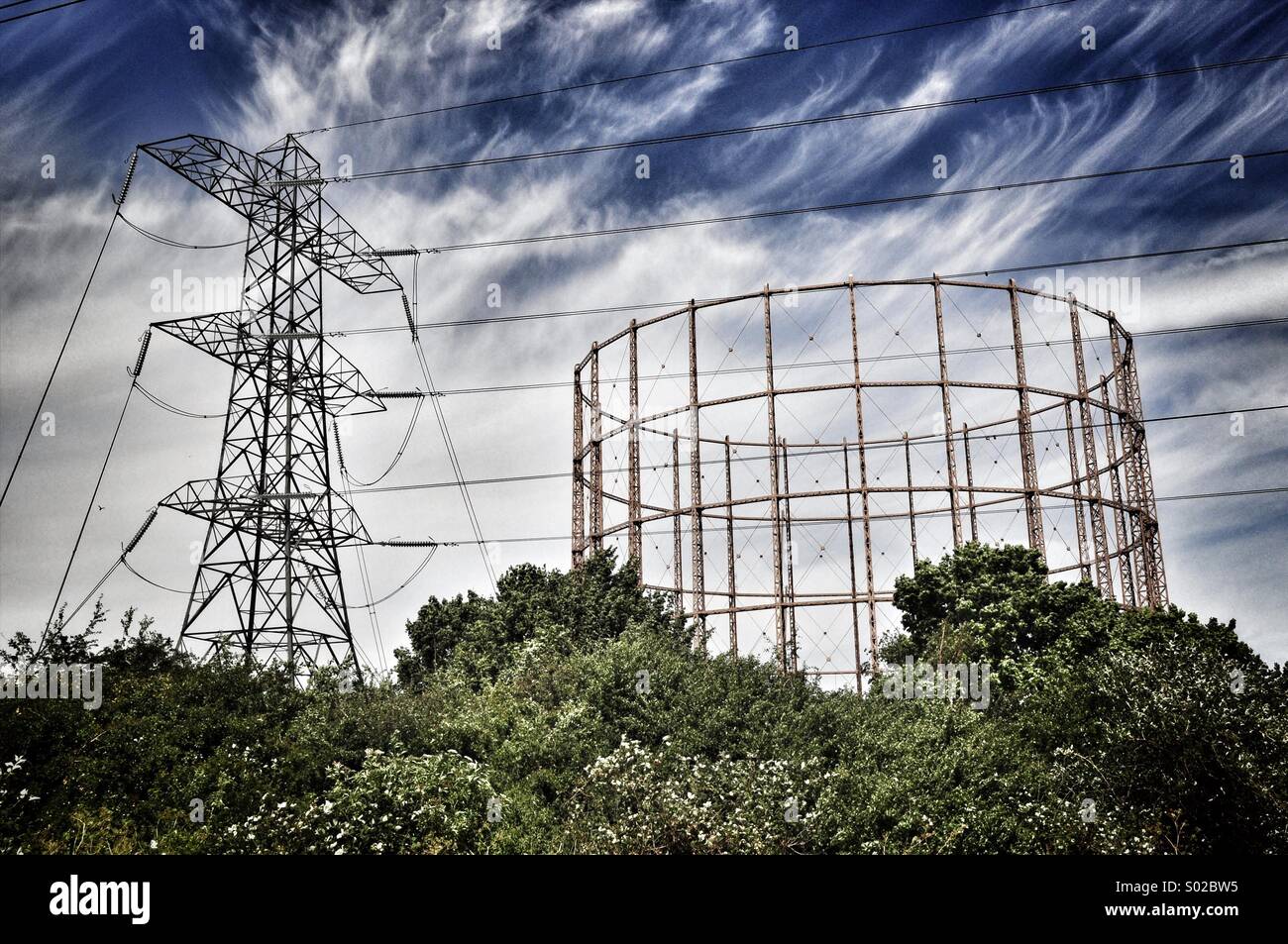 Urban wasteland - Smartphone Captured Stock Image