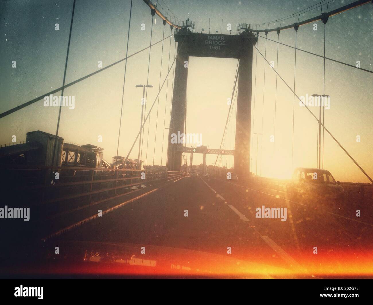 Tamer Bridge - Smartphone Captured Stock Image