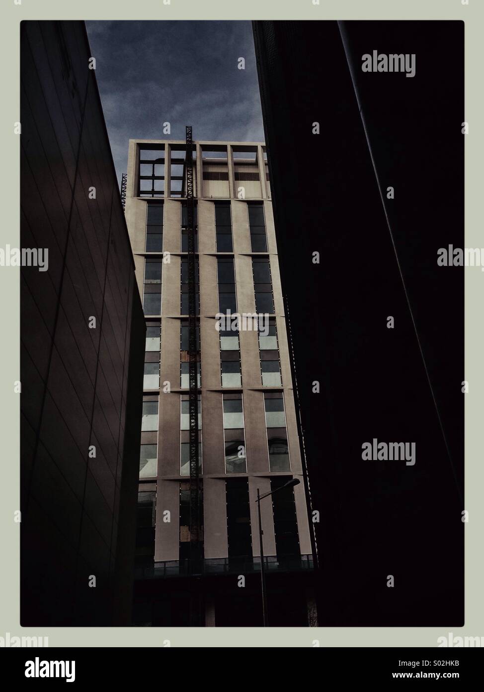 Vertical Towers - Smartphone Captured Stock Image